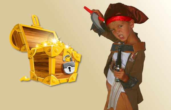 A Treasure Hunt For Kids - Scavenger hunt games for children aged 4 to 10