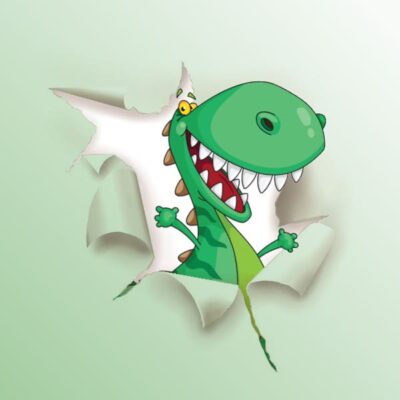 A Treasure Hunt For Kids - Dinosaur adventure for children aged 6 to 7 years