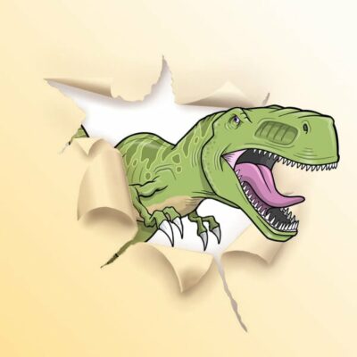 A Treasure Hunt For Kids - Dinosaur adventure for children aged 8 to 10 years