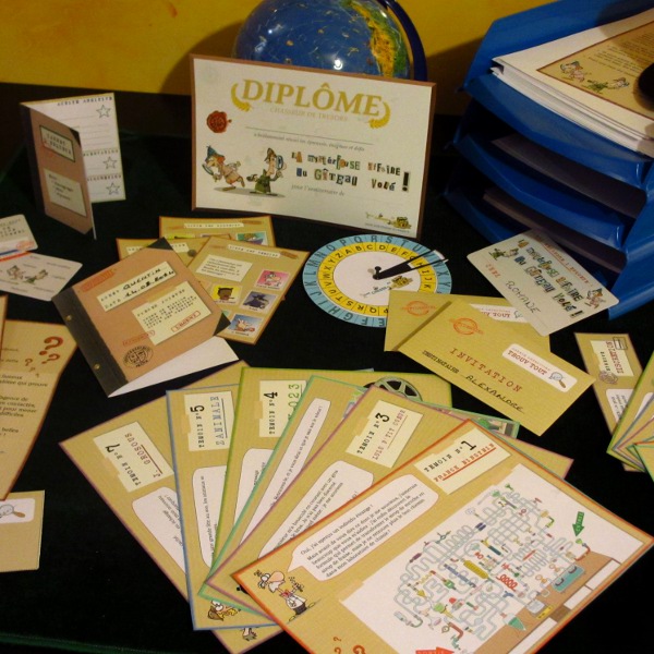 A Treasure Hunt For Kids - Detective Investigation Game - Riddles and Challenges