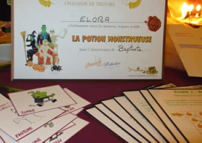 A Treasure Hunt For Kids - Halloween Treasure Hunt - Diploma