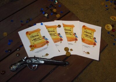 A Treasure Hunt For Kids - Pirate and Mermaid Treasure Hunt - Booklets - 4-5 - 6-7 - 8-10