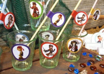A Treasure Hunt For Kids - Pirate and Mermaid Treasure Hunt - Glass decoration - 4-5 - 6-7 - 8-10