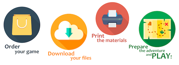 A Treasure Hunt For Kids - how it works